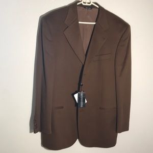 Hathaway platinum 100% pure cashmere sport coat